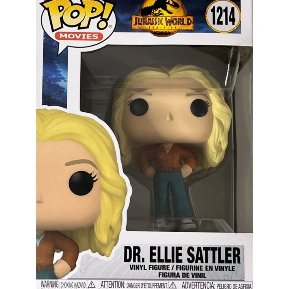 Dr Ellie Sattler Jurassic World Funko Pop